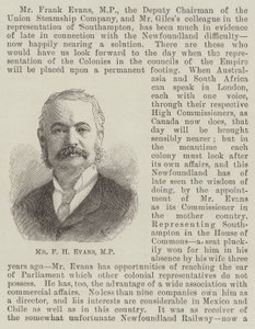 Mr F H Evans, MP