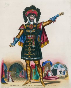 Mr Freer as Buridan the Captain in the Tower of Nesle by English School
