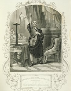 Mr. George Bennett as Apemantus, Act I Scene 2, in Timon of Athens by William Shakespeare