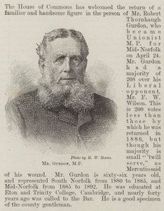 Mr Gurdon, MP