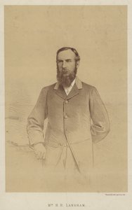 Mr H H Langham by English School