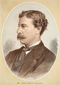 Mr James Gordon Bennett, illustration from The Pictorial Edition of the Life and Discoveries of David Livingstone by J. Ewing Richie by English School
