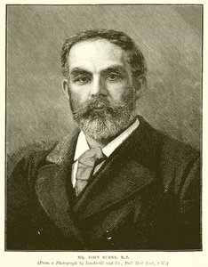 Mr. John Burns, M.P. by English School