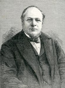 Mr. John Young, Mayor of Sydney, illustration from The Graphic 8th May, 1886 by English School