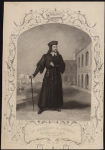 Mr Macready as Shylock by English School
