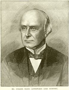 Mr. Speaker Brand (Afterwards Lord Hampden) by English School