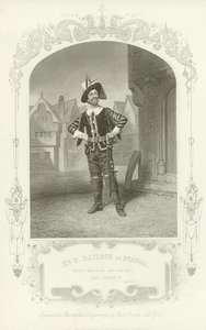 Pistol, King Henry V, Act II, Scene I by English School