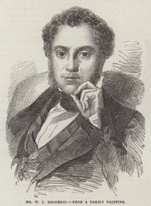 Mr W J Broderip by English School