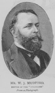 Mr W J Mudford, Editor of the 