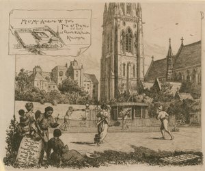 Mr and Mrs Andrew W. Tuer Tea and Tennis at Church Walk Garden