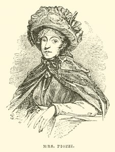 Mrs Piozzi by English School