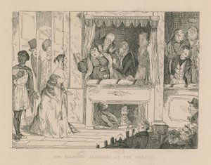 Mrs Salmons jealousy at the theatre by English School