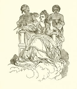 Mrs. Siddons as the Tragic Muse by English School