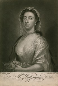 Mrs Woffington, actress by English School