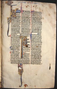 Page from a Glossed Copy of the New Testament