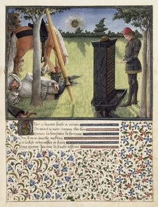 At Sunrise, Heart reads the inscription on the Enchanted Fountain, facsimile edition of Livre du Coeur d