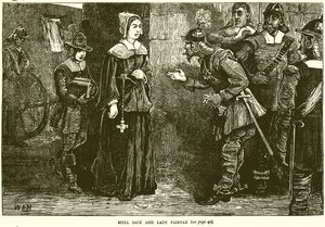 Mull Sack and Lady Fairfax by English School