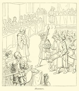 Mummers by English School