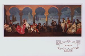 Murals in Peter Robinson Restaurant: Carmen