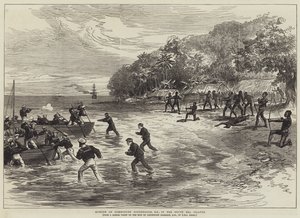 Murder of Commodore Goodenough, RN, in the South Sea Islands by English School