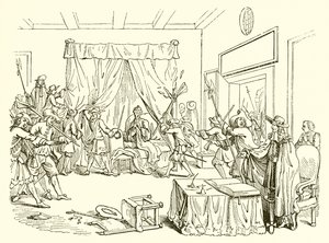 Murder of the Brothers De Witt by English School