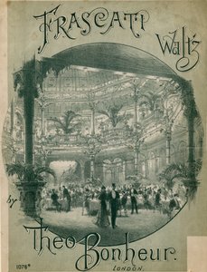 Musical Score for Frascati Waltz by Theo Bonheur