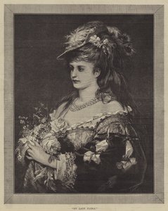 My Lady Flora by English School