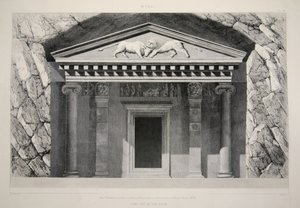 Myra - Tomb Cut in the Rock by English School