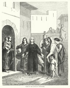 Naomi on Her Return to Bethlehem by English School