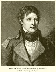 Napoleon Buonaparte, Lieutenant of Artillery