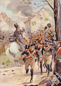 Napoleon at the Battle of Lutzen
