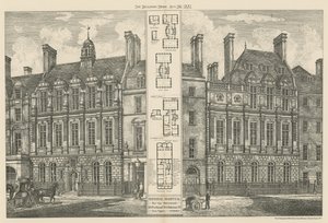 National Hospital for the Deformed, Great Portland Street, and Bolsover Street by English School