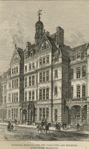 National Hospital for the Paralysed and Epileptic, Queen Square, Bloomsbury by English School