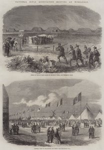 National Rifle Association Meeting at Wimbledon by English School