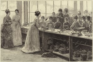 National Training School of Cookery at South Kensington by English School