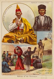 Natives of the Caucasus by English School