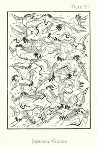 Nature in Ornament: Japanese Cranes by English School