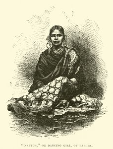 Dancing Girl of Baroda by English School