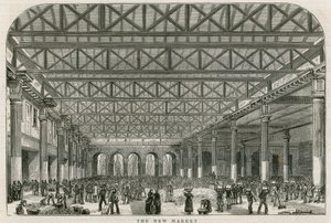 New Billingsgate Market by English School