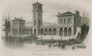 New Billingsgate Market by English School