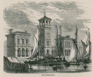 New Billingsgate Market by English School