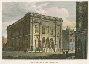 New Drury Lane Theatre, London by English School