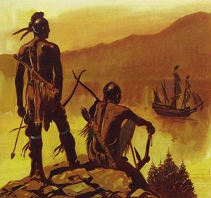 New France had few inhabitants other than the native Indians