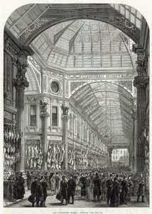 New Leadenhall Market by English School