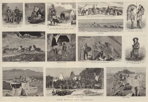 New Mexico and Colorado by English School