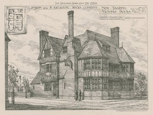 New Tavern, Victoria Docks by English School