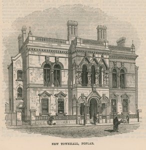 New Town Hall at Poplar by English School