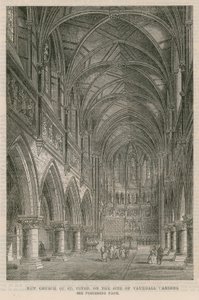 New Church of St Peter on the Site of Vauxhall Gardens by English School