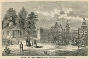 New Gate and Lodge, Kensington, Opposite Prince Albert Road, Hyde Park