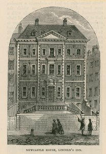 Newcastle House, Lincolns Inn, London by English School
